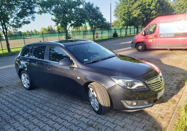 Opel Insignia cena 36800 przebieg: 185000, rok produkcji 2014 z Kraków małe 121